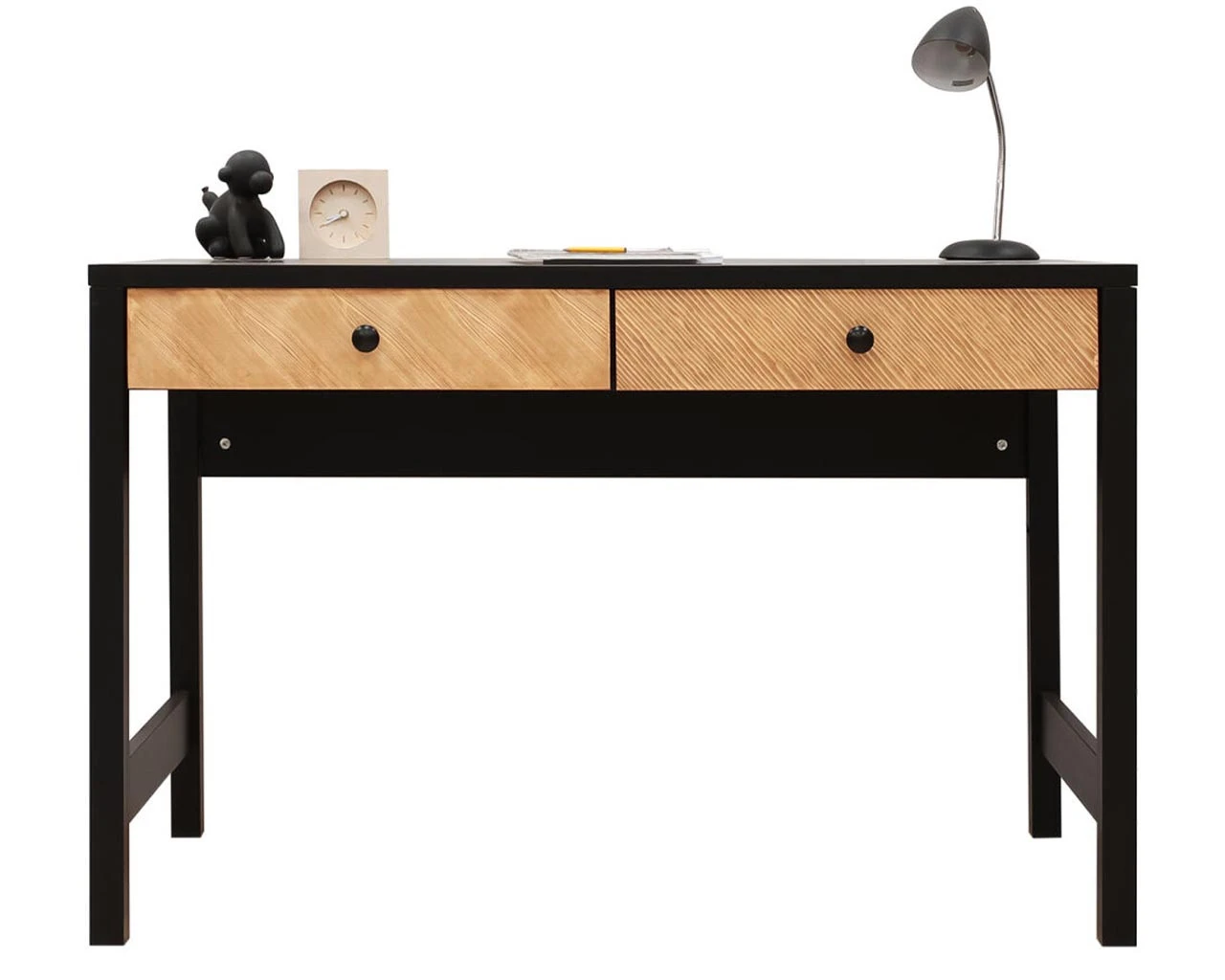Dilan Desk In Black/Natural 3 Dilan Desk In Black/Natural - Image 3