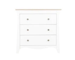 Clara 3 Drawer Chest & Changer In White & Driftwood Ash 11 Clara 3 Drawer Chest & Changer In White & Driftwood Ash -Room to Grow 3 Drawer Dresser and Changer Clara Driftwood Ash pdt 007 21442.1661774669