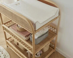 Aria Rattan Changing Table