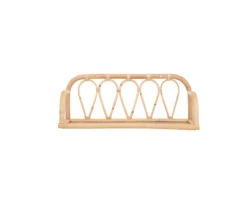 Aria Rattan Wall Shelf