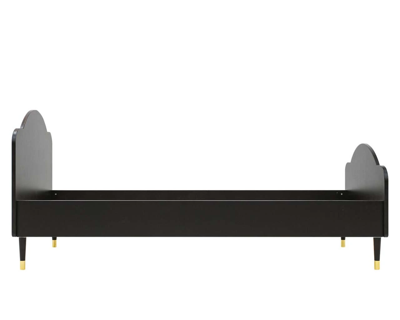 Anika Bed 90x200cm Matte Black 2 Anika Bed 90x200cm Matte Black - Image 2