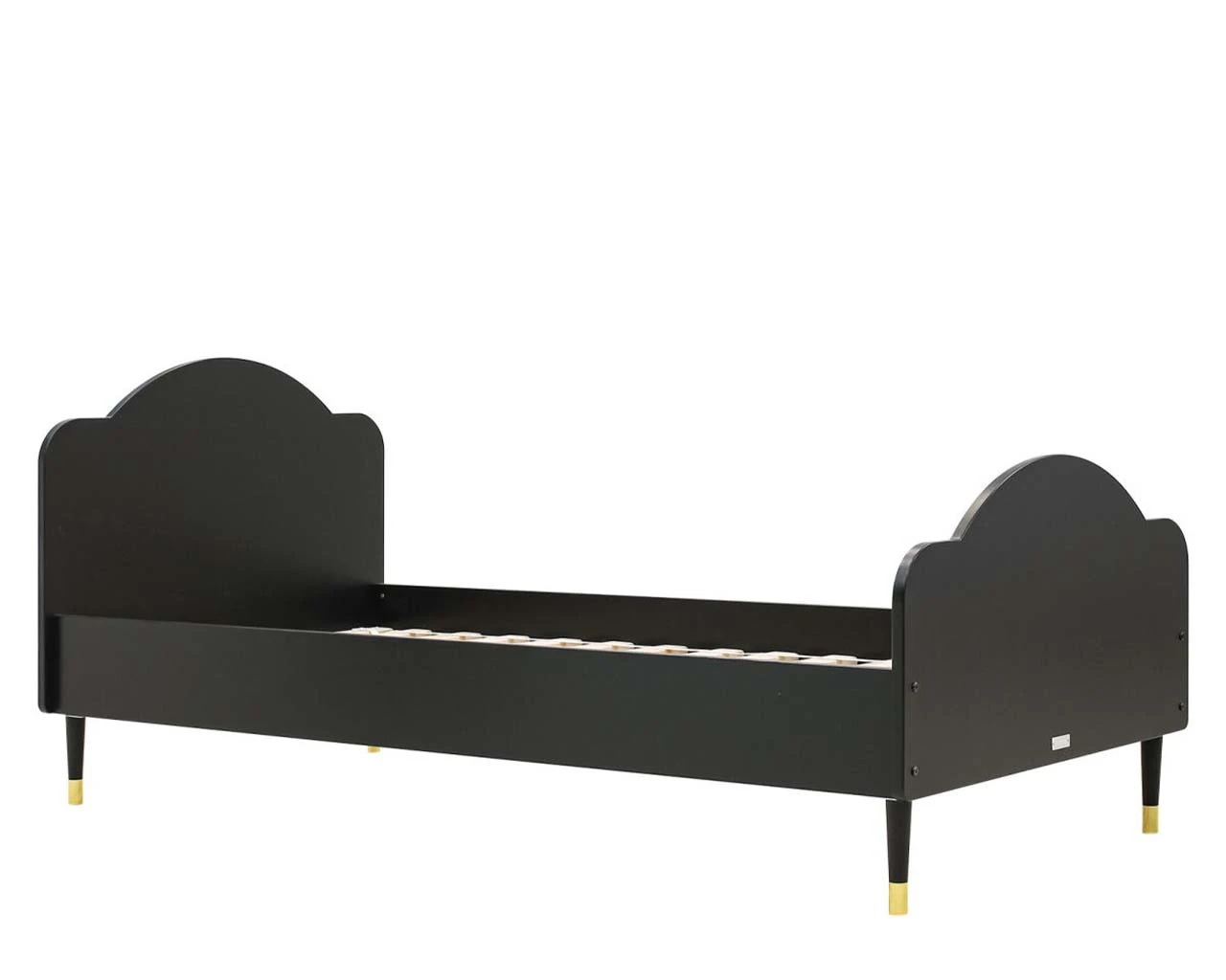 Anika Bed 90x200cm Matte Black 1 Anika Bed 90x200cm Matte Black