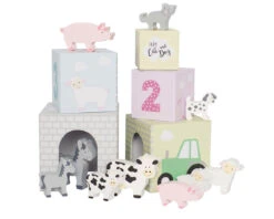 Farm Animal Stacking Cubes