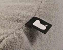 Teddy Mini-B Beanbag 17 Teddy Mini-B Beanbag -Room to Grow B Bag Beanbags 0011 Soft Grey Close Up 12712.1663340479