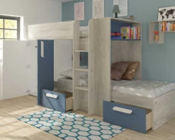 Barca Bunk Bed 25 Barca Bunk Bed -Room to Grow Barca Bunk Bed 0009 BARCABUNKBLUEa 31899.1661269377