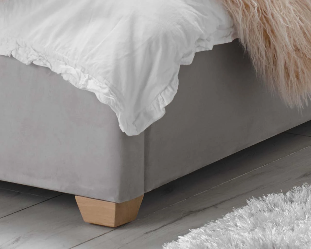 Bella Double Upholstered Bed 3 Bella Double Upholstered Bed - Image 3