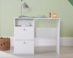 Bloc White 2 Drawer Desk 8 Bloc White 2 Drawer Desk -Room to Grow Bloc 0002 Desk 87420.1662042473