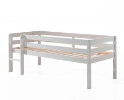 Breeze Solid Wood Low Midsleeper Bed In White 9 Breeze Solid Wood Low Midsleeper Bed In White -Room to Grow Breeze 0004 low midsleeper cut out 38815.1658843986