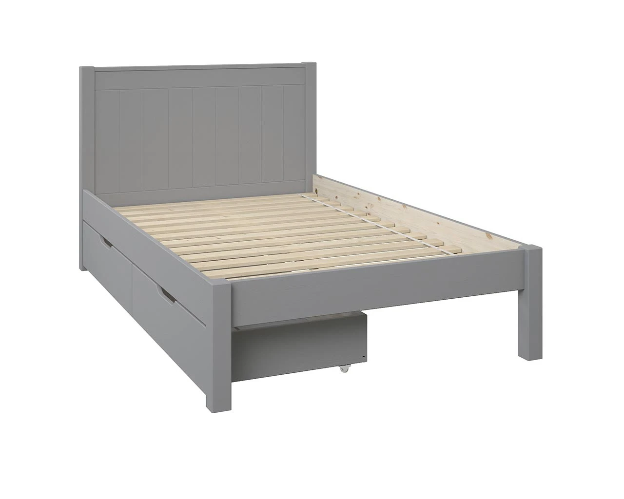 Stompa Classic Grey Small Double Bed 3 Stompa Classic Grey Small Double Bed - Image 3