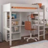 Stompa Classic Highsleeper With Desk, Shelving & Bookcase