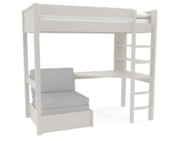 Stompa CK Highsleeper Bed With Desk And Chair Bed