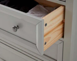 Cambridge 3+2 Drawer Chest In Soft Grey -Room to Grow Cambridge Grey drawer detail 51710.1658757192