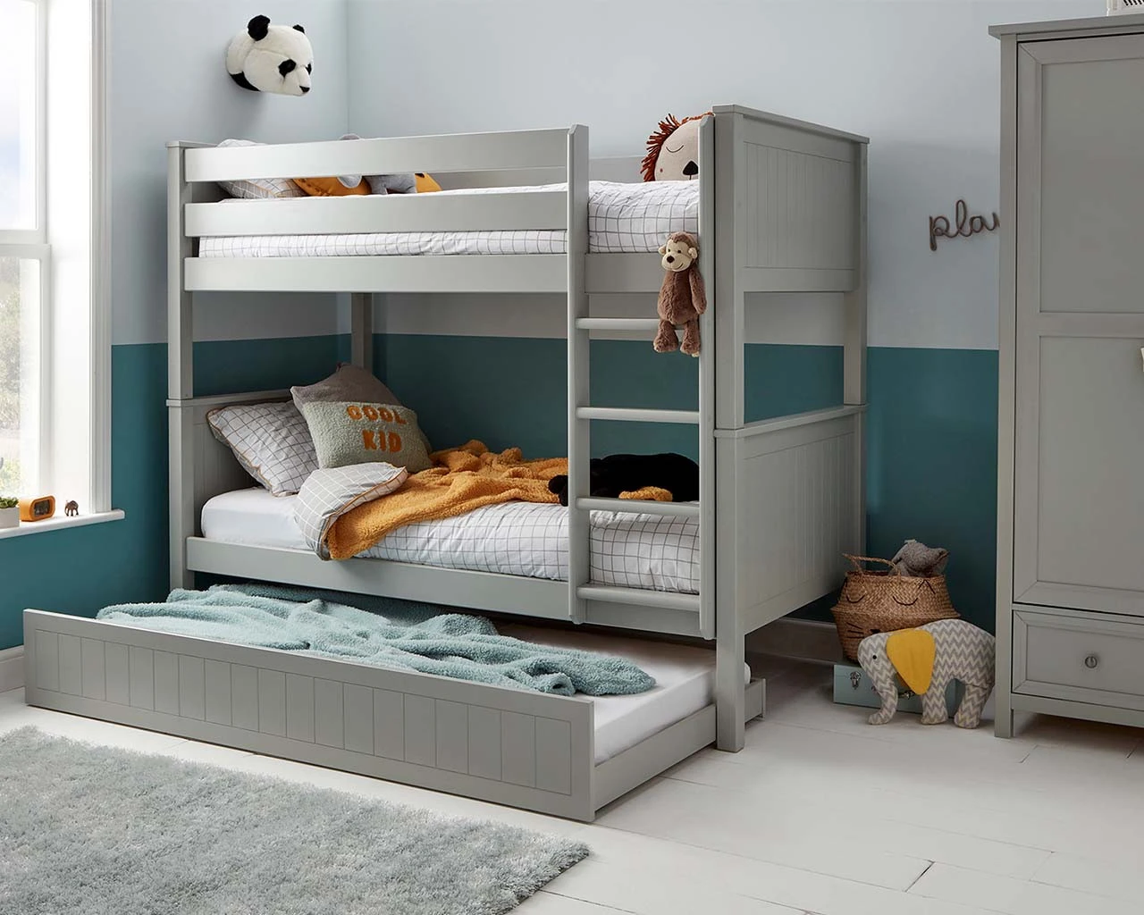 Cambridge Double Wardrobe In Soft Grey 9 Cambridge Double Wardrobe In Soft Grey - Image 9