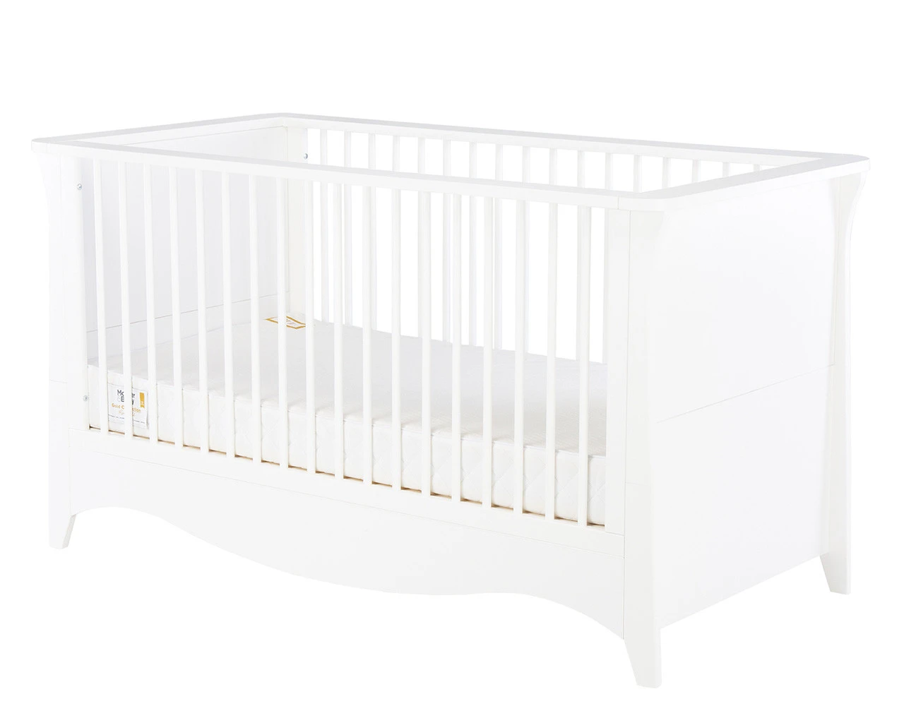 Clara Cot Bed In White 1 Clara Cot Bed In White