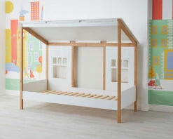 Cottage House Bed 6 Cottage House Bed -Room to Grow Cottage House Bed 0004 naked back 06899.1659007520