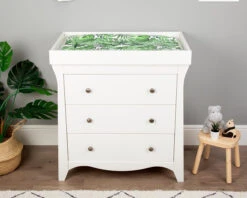 Baby Changing Mat In Tropical Leaf Print 5 Baby Changing Mat In Tropical Leaf Print -Room to Grow Cuddleco 0002 Changing Mat Tropical leaf Print 3 30077.1661854127