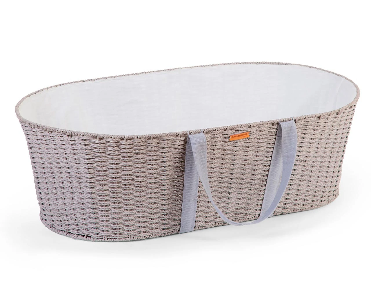 Moses Basket In Grey With Mattress 3 Moses Basket In Grey With Mattress - Image 3