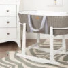 Rocking Stand For Moses Basket In White