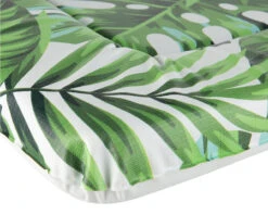 Baby Changing Mat In Tropical Leaf Print