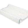 Bamboo Baby Changing Mat In White/Grey Star Print