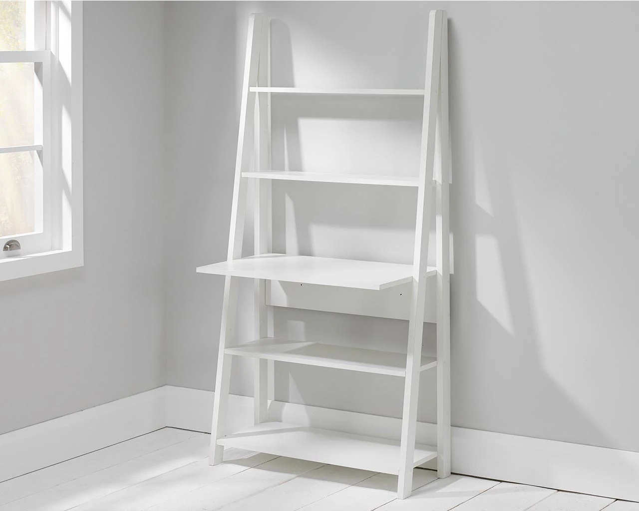 Delta Desk With Shelving 1 Delta Desk With Shelving