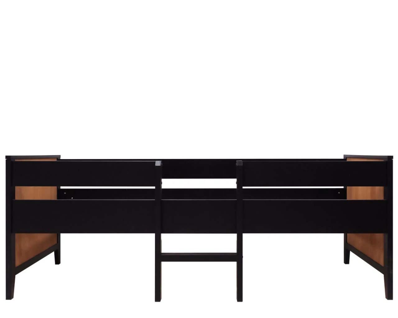 Dilan Storage Bed In Black/Natural 5 Dilan Storage Bed In Black/Natural - Image 5