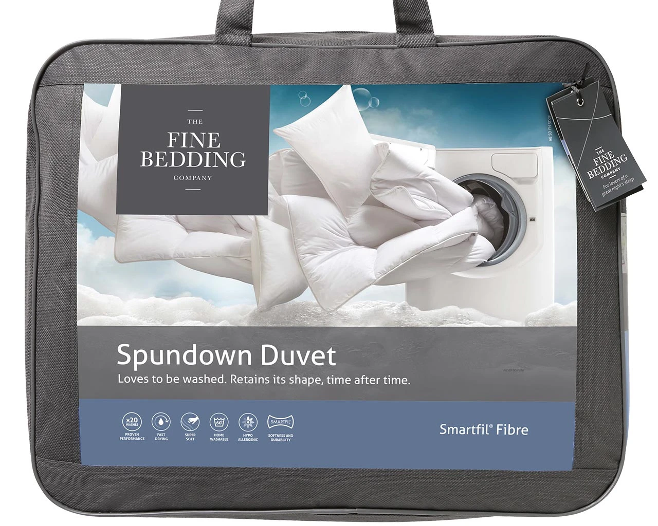 Spundown Washable Single Duvet & Pillow Set 3 Spundown Washable Single Duvet & Pillow Set - Image 3