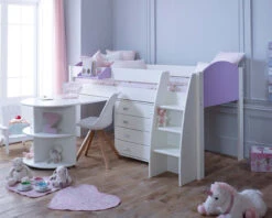 Eli Midsleeper With Pullout Desk And Chest
