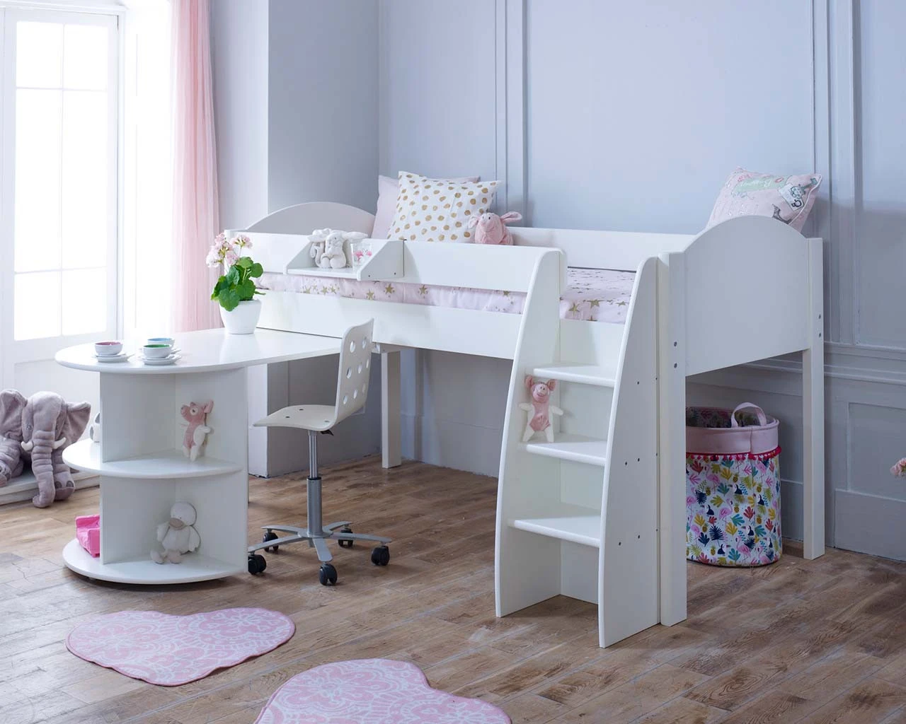 Eli Midsleeper With Pullout Desk 1 Eli Midsleeper With Pullout Desk