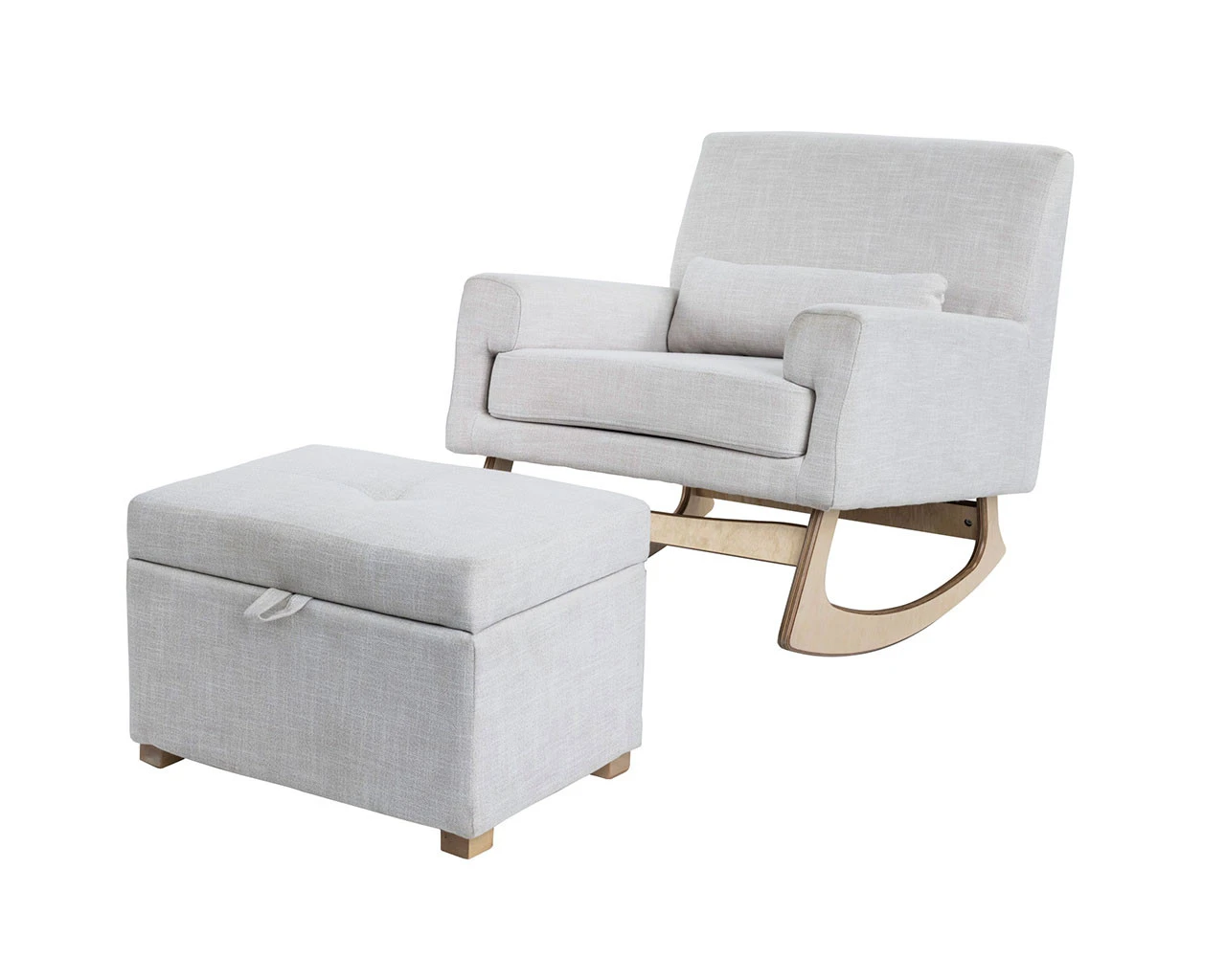 Serena Footstool Oatmeal 1 Serena Footstool Oatmeal