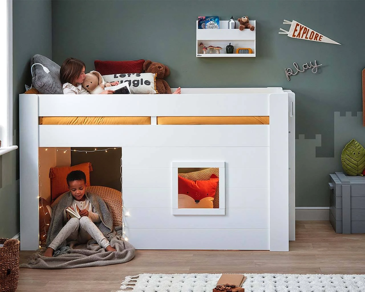 Fort Mid Sleeper Bed 2 Fort Mid Sleeper Bed - Image 2