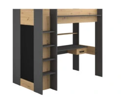 Grayson Highsleeper Bed With Desk & Wardrobe -Room to Grow Grayson High Sleeper 82798.1659016856