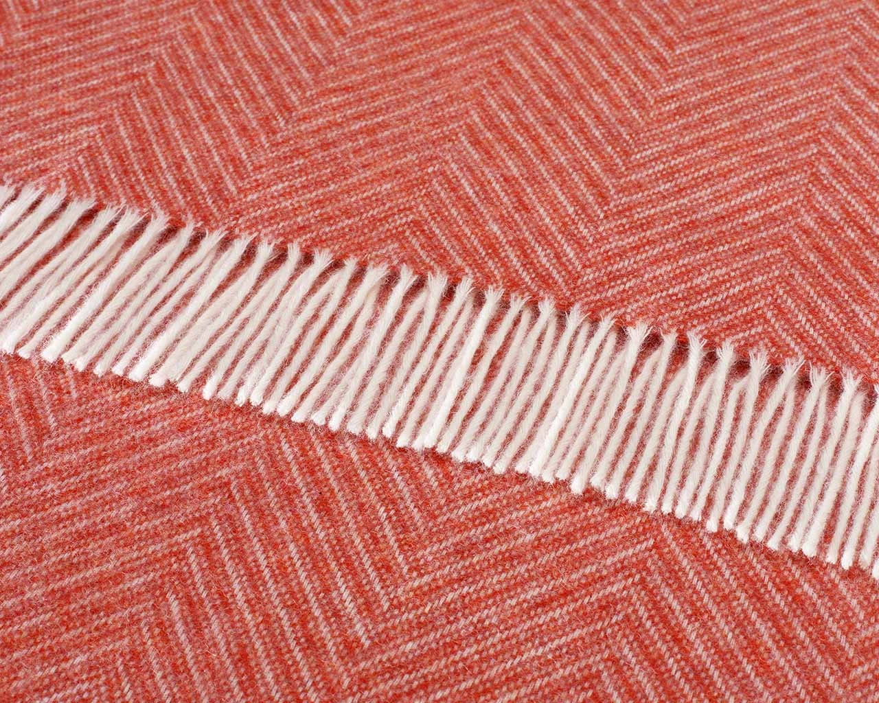 Herringbone Merino Wool Throw 1 Herringbone Merino Wool Throw