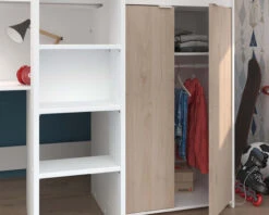 Tom Junior Highsleeper Bed With Wardrobe & Desk 20 Tom Junior Highsleeper Bed With Wardrobe & Desk -Room to Grow High sleeper 0001 wardrobe 77613.1658936067