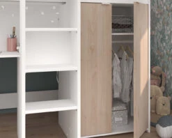 Tom Junior Highsleeper Bed With Wardrobe & Desk 22 Tom Junior Highsleeper Bed With Wardrobe & Desk -Room to Grow High sleeper 0008 2360 14476.1658936067