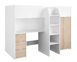 Tom Junior Highsleeper Bed With Wardrobe & Desk 23 Tom Junior Highsleeper Bed With Wardrobe & Desk -Room to Grow High sleeper 0010 cut out 79188.1658936061