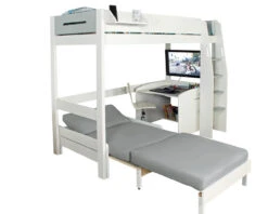 Urban Grey Highsleeper With Desk And Chair Bed 5 Urban Grey Highsleeper With Desk And Chair Bed -Room to Grow High Urban Grey 1c Cut Out 81750.1683041290