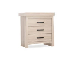 Isla 3 Drawer Chest -Room to Grow ISLA14 LR CUTOUT DRAWS ANGLE 19183.1674126956