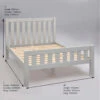 Jubilee King Bed In Soft Grey