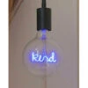 LED Text Bulb Lamp- Kind