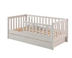 Lark Toddler Bed White 7 Lark Toddler Bed White -Room to Grow Lark 0003 White with drawer 61675.1659006071