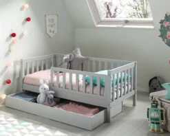 Lark Toddler Bed Grey