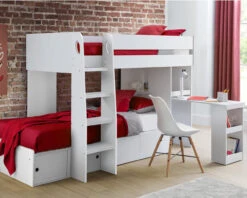 Liberty Bunk Bed 15 Liberty Bunk Bed -Room to Grow Liberty 0003 Eclipse Bunk White Roomset 63298.1659699023