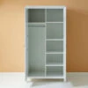 Loop 2 Door Wardrobe White
