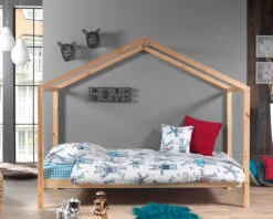 Lottie House Bed -Room to Grow Lottie House Bed 0003 Natural 01440.1659008047