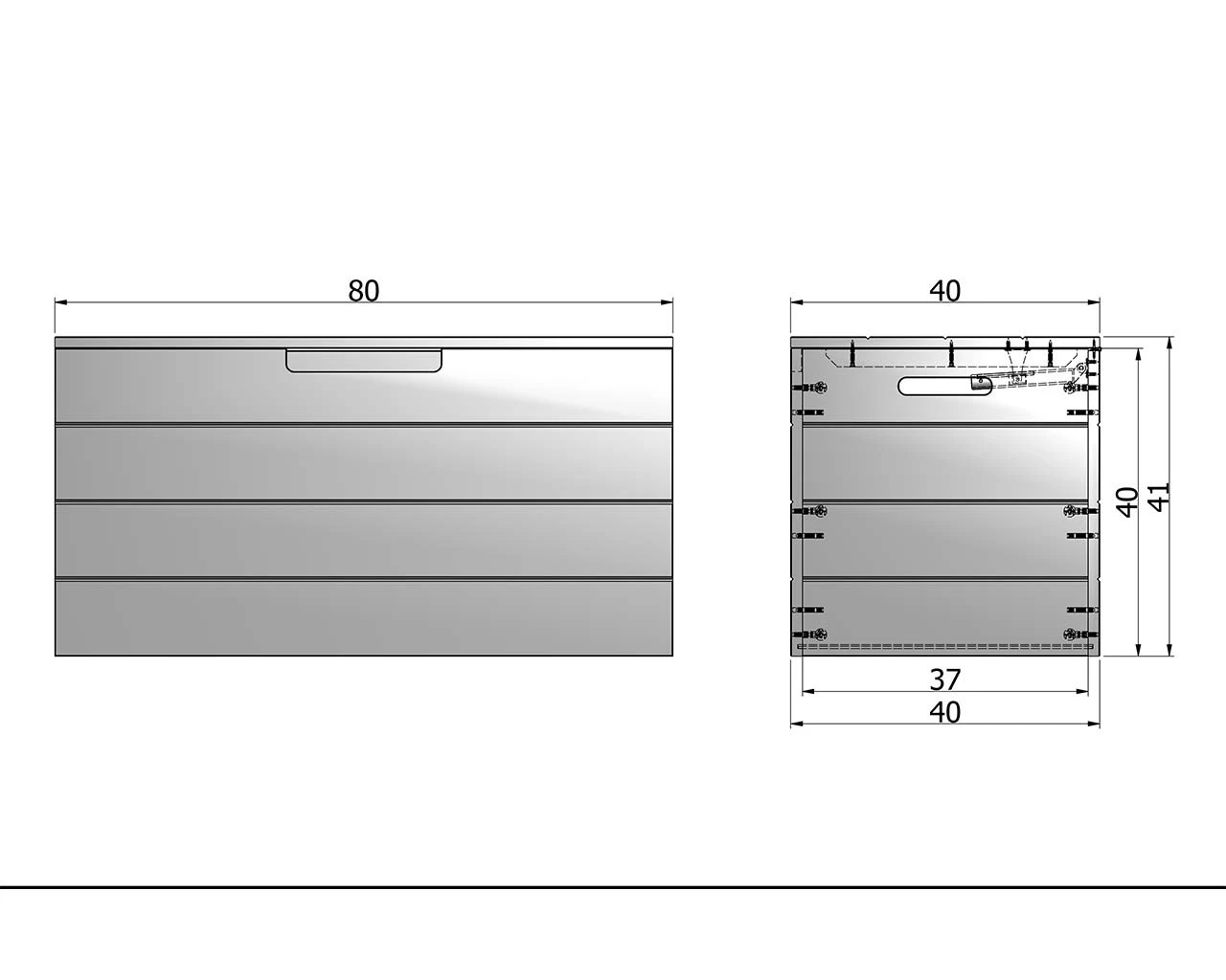 Maine White Toy Box 3 Maine White Toy Box - Image 3