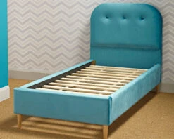 Hoxton Single Upholstered Bed 7 Hoxton Single Upholstered Bed -Room to Grow Mermaid tail no mattress 04254.1659439258