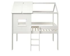 Midi Playhouse Midsleeper Bed With Desk And Cube