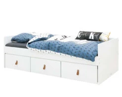 Mina Storage Bed In White