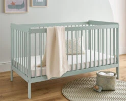 Nola Cot Bed 14 Nola Cot Bed -Room to Grow NOLA SAGE GREEN02 LR COTBED MAIN 36363.1674822439